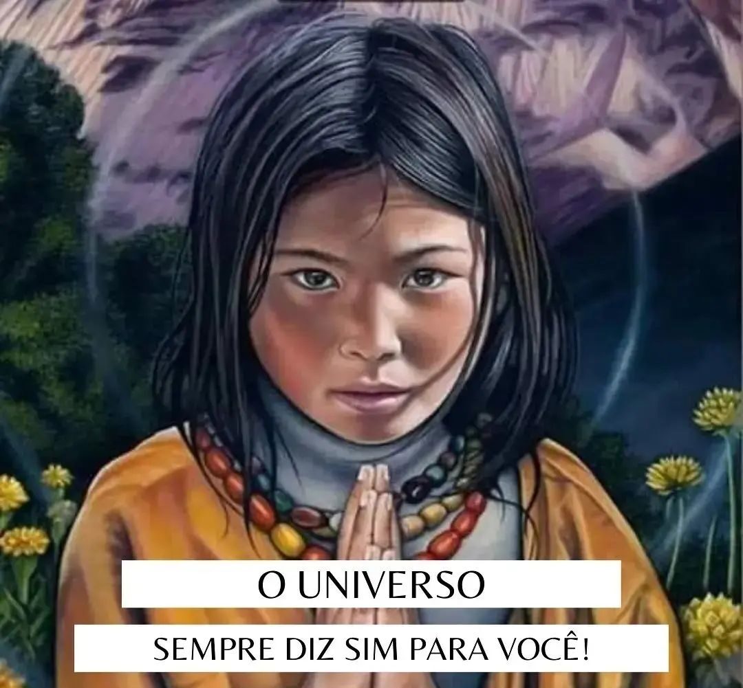APRENDA A PEDIR AO UNIVERSO 15 Menina simbolizando pedido ao universo