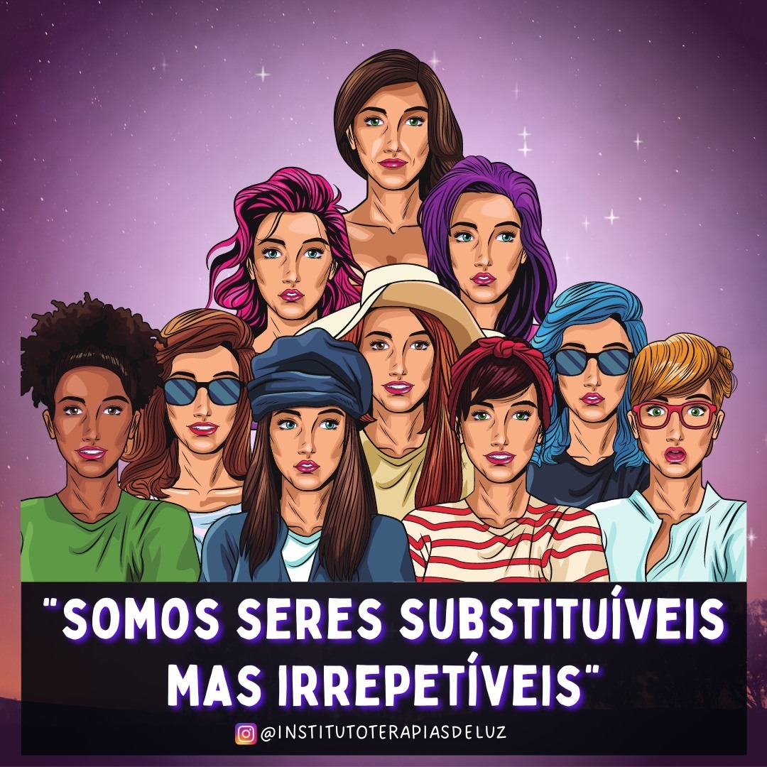 SOMOS SERES SUBSTITUÍVEIS MAS IRREPETÍVEIS 6 SOMOS SERES SUBSTITUÍVEIS MAS IRREPETÍVEIS