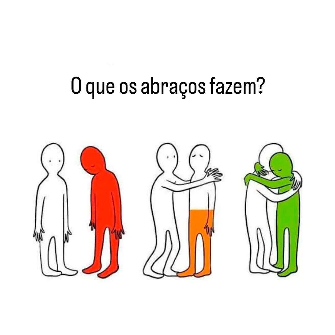 O QUE OS ABRAÇOS FAZEM? 13 O QUE OS ABRAÇOS FAZEM?