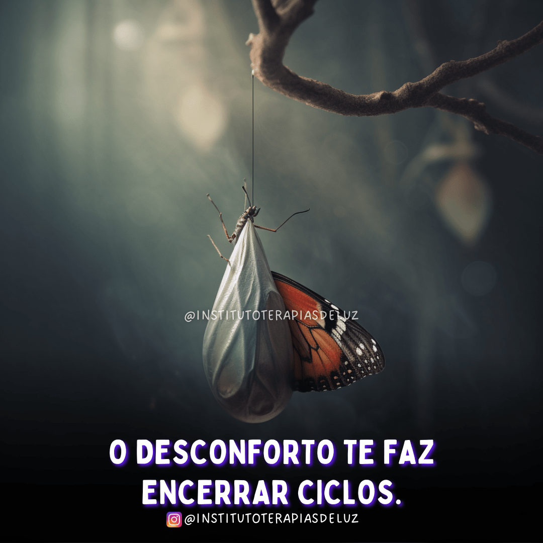 O DESCONFORTO TE FAZ ENCERRAR CICLOS. 8 O DESCONFORTO TE FAZ ENCERRAR CICLOS.