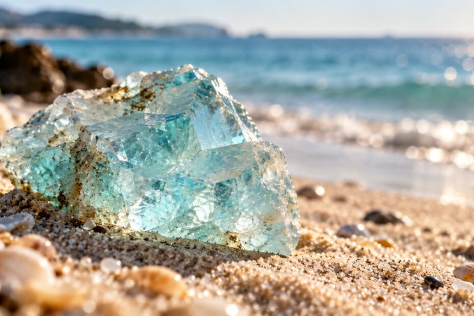 Água-marinha: significado, significado espiritual, para que serve, pulseira e bodas 1 Água-marinha