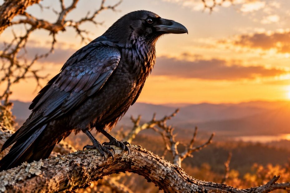 Corvo: significado espiritual, ver um corvo e o mito do mau agouro 1 Corvo: significado espiritual, ver um corvo e o mito do mau agouro